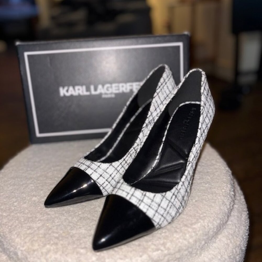 Karl Lagerfeld Paris RIALTA High Pump Sz 9.5 NIB